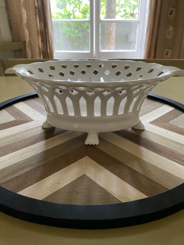 Corbeille ajourée ancienne