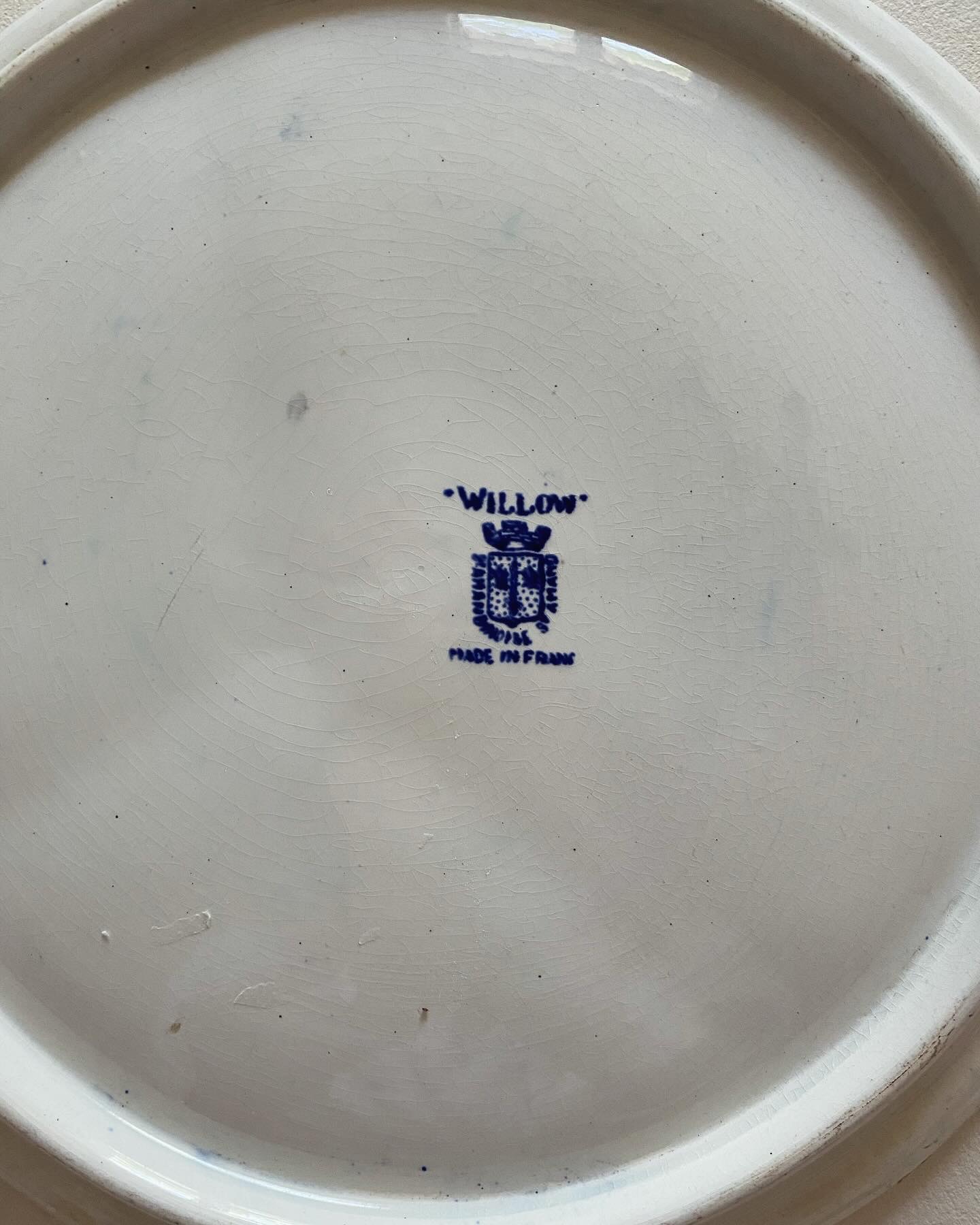 Assiette à compartiment WILLOW SAINT AMANDINOISE