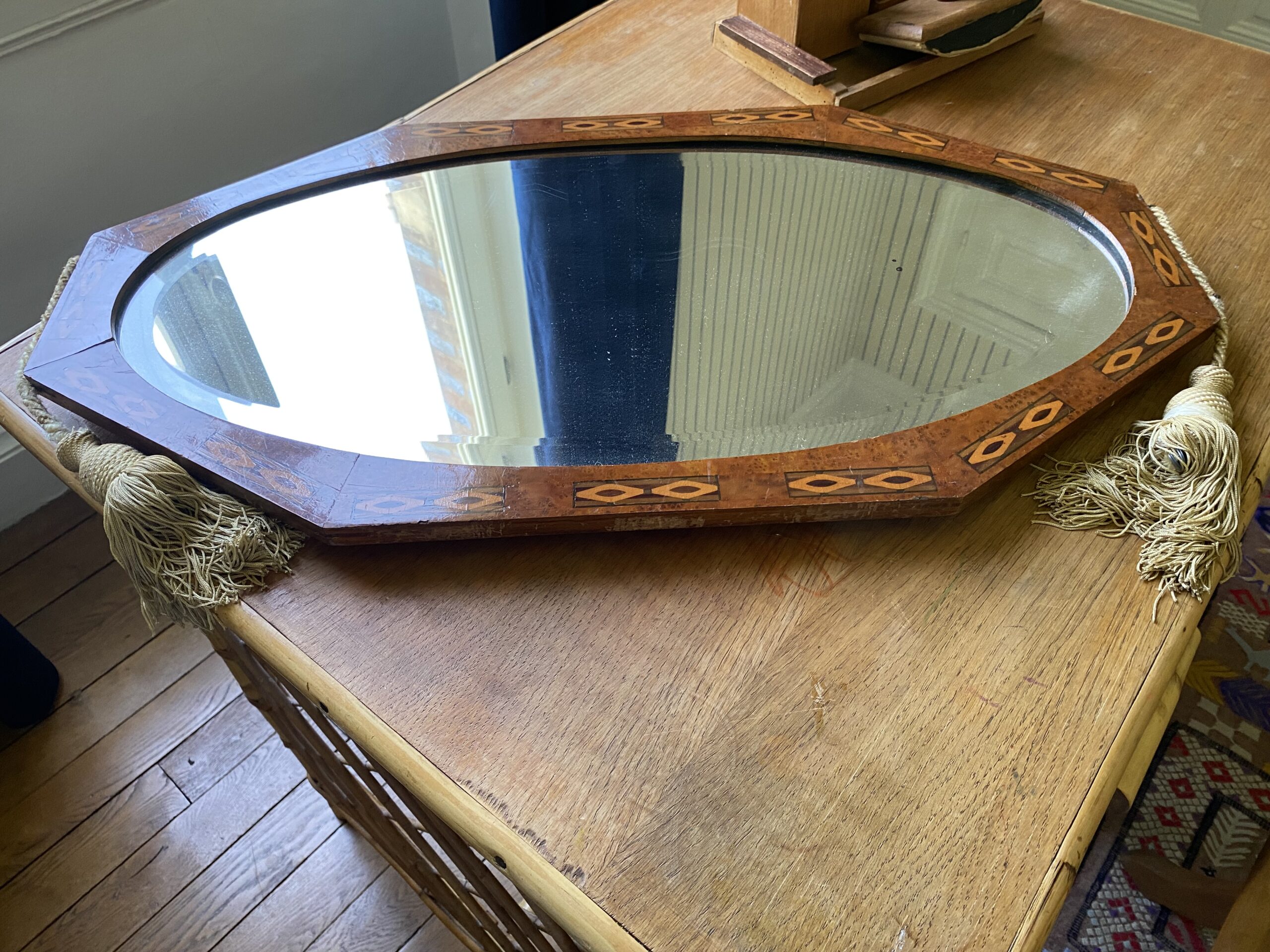 Miroir art déco style Maurice DUFRENE