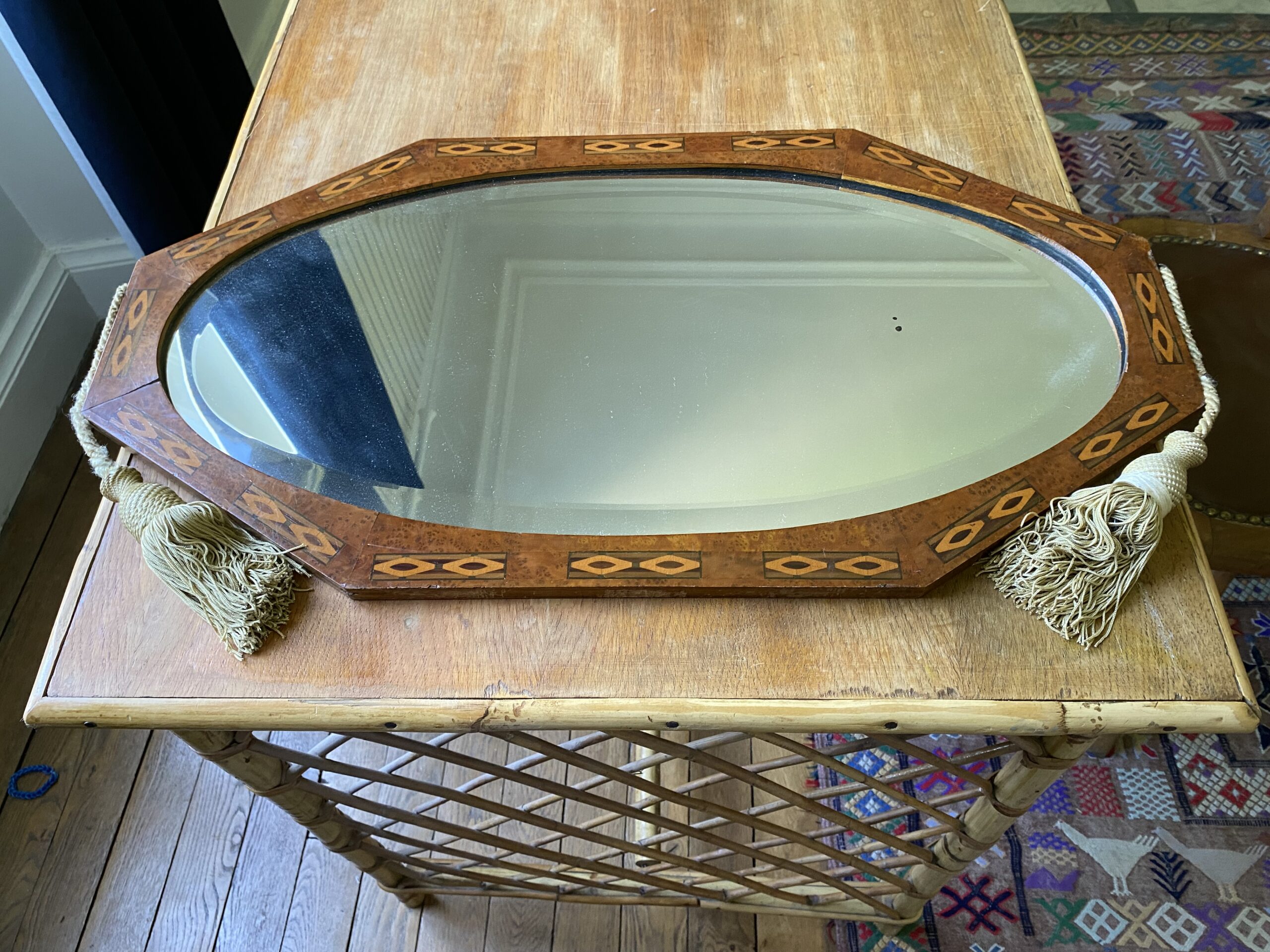 Miroir art déco style Maurice DUFRENE