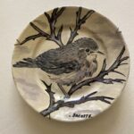 Assiette moineau FD CHAUVIGNY JACOTTE
