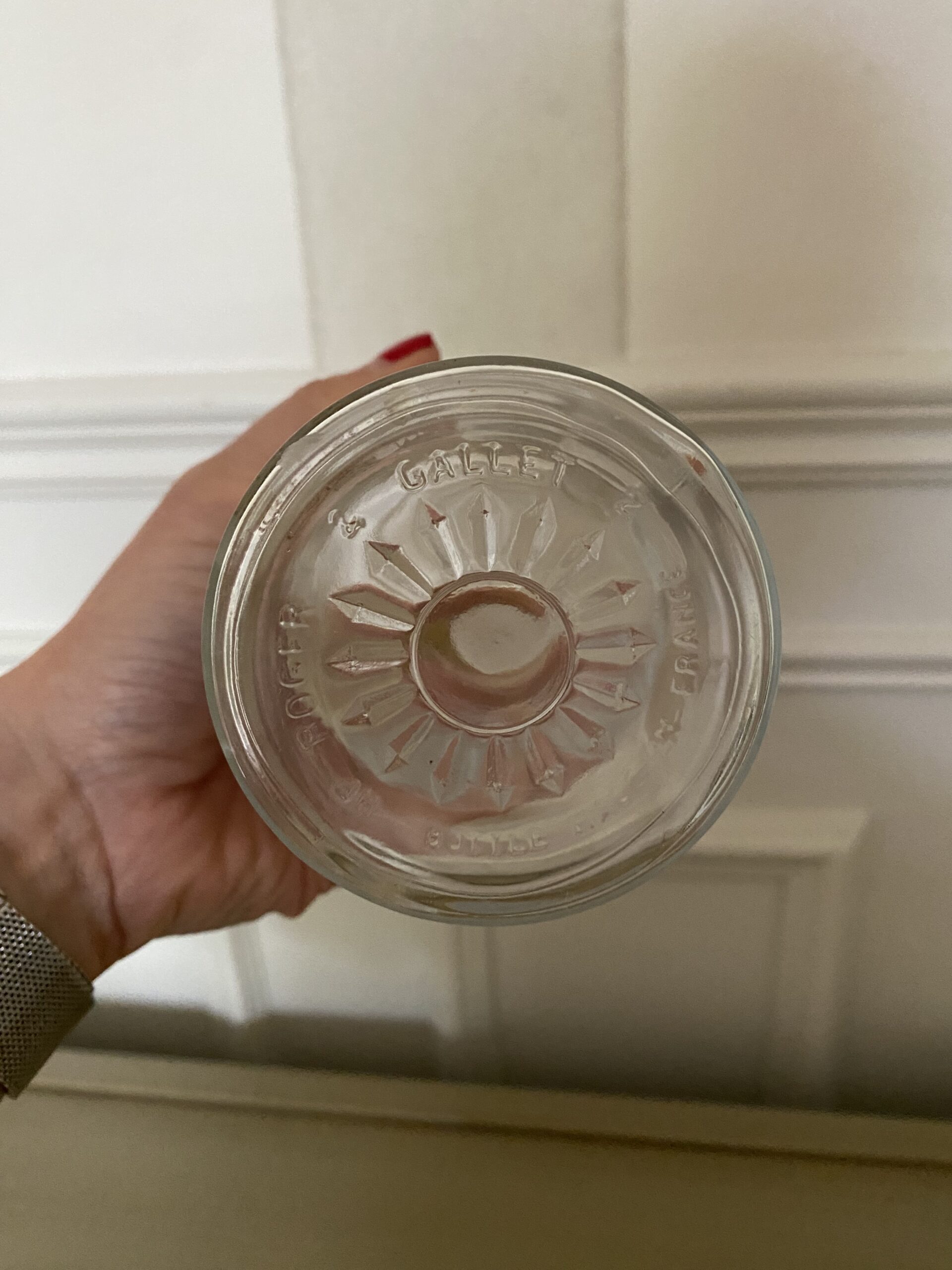 Flacon parfum Roger GALLET vintage