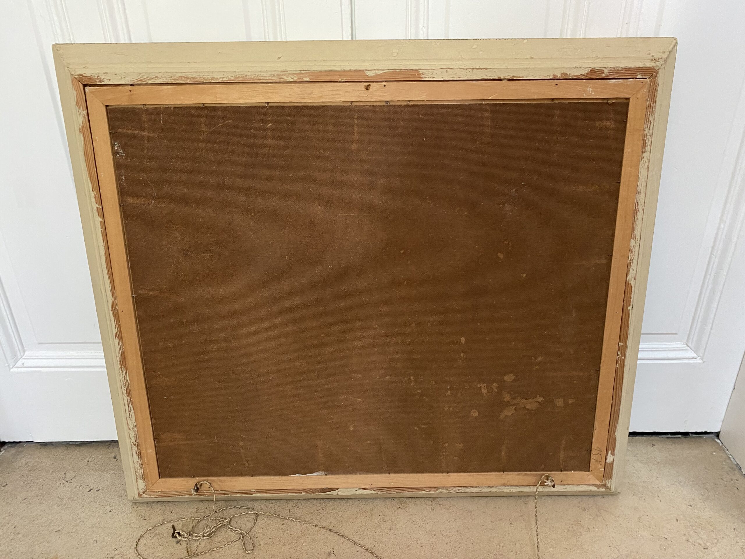 Tableau bord de mer vintage LARSONNEAU