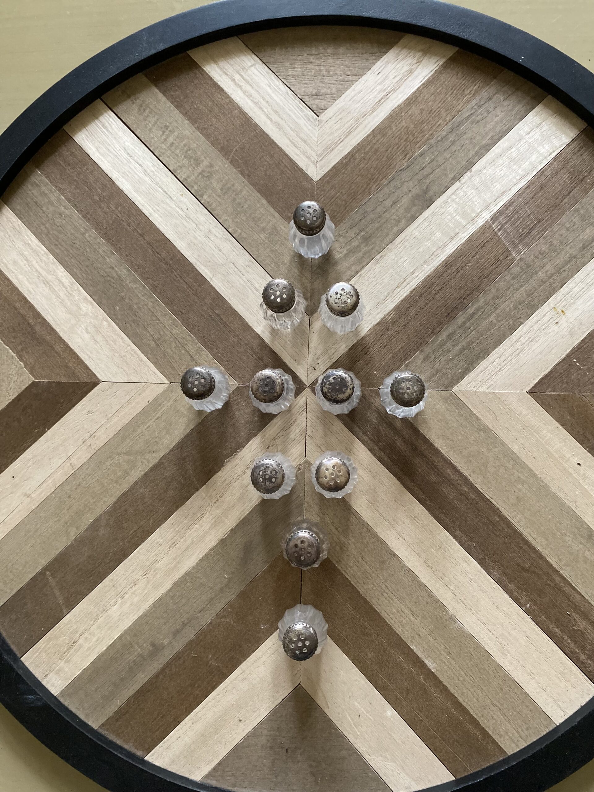 Salière boule de table Christofle vintage