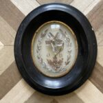 Cadre reliquaire bombé Napoléon III