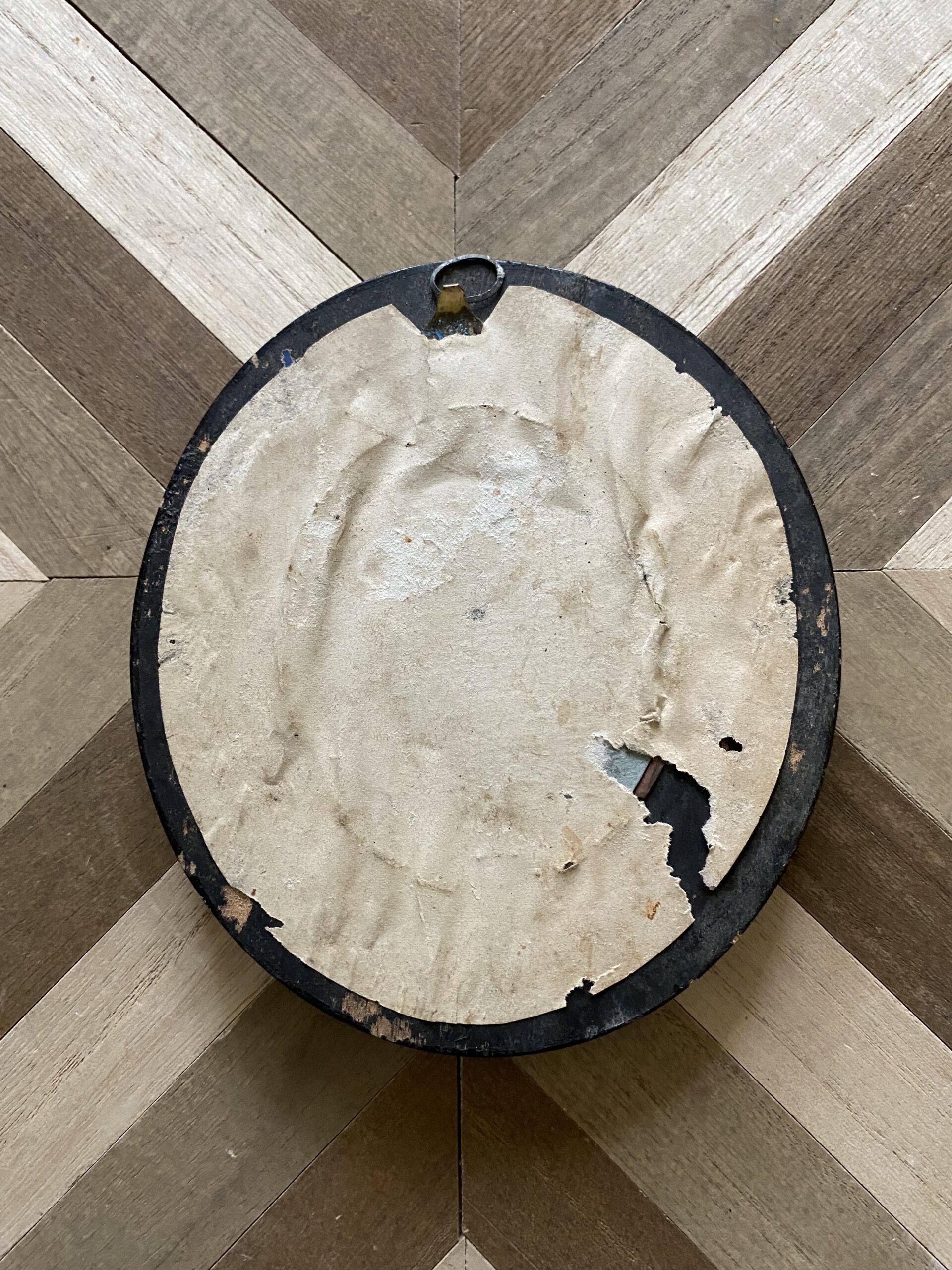 Cadre reliquaire bombé Napoléon III