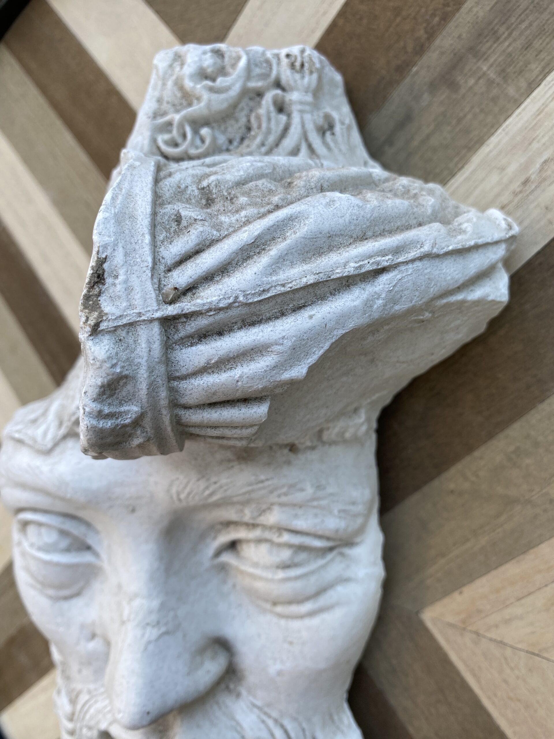 Moulage sculpture tête grecque