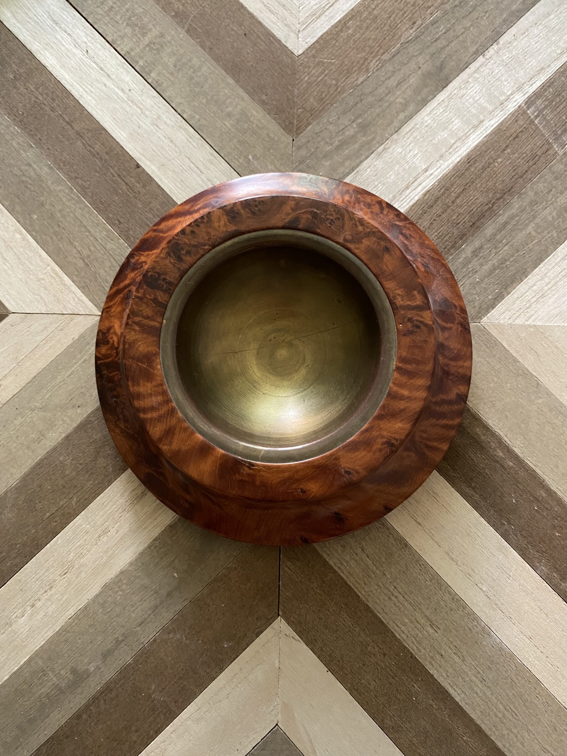 Cendrier vintage vide poche loupe de l’orme