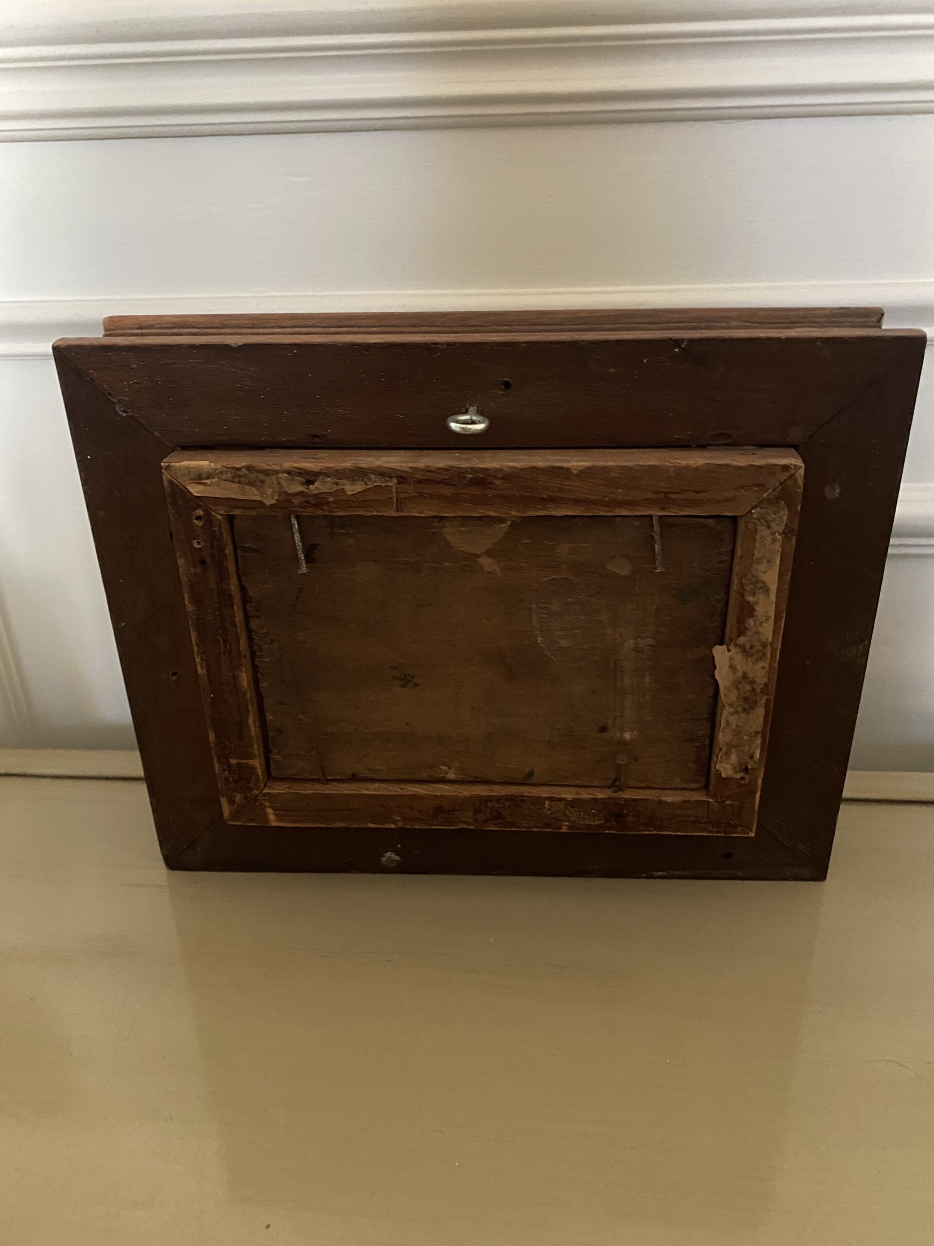 Tableau Marine ancienne Style pays du Nord