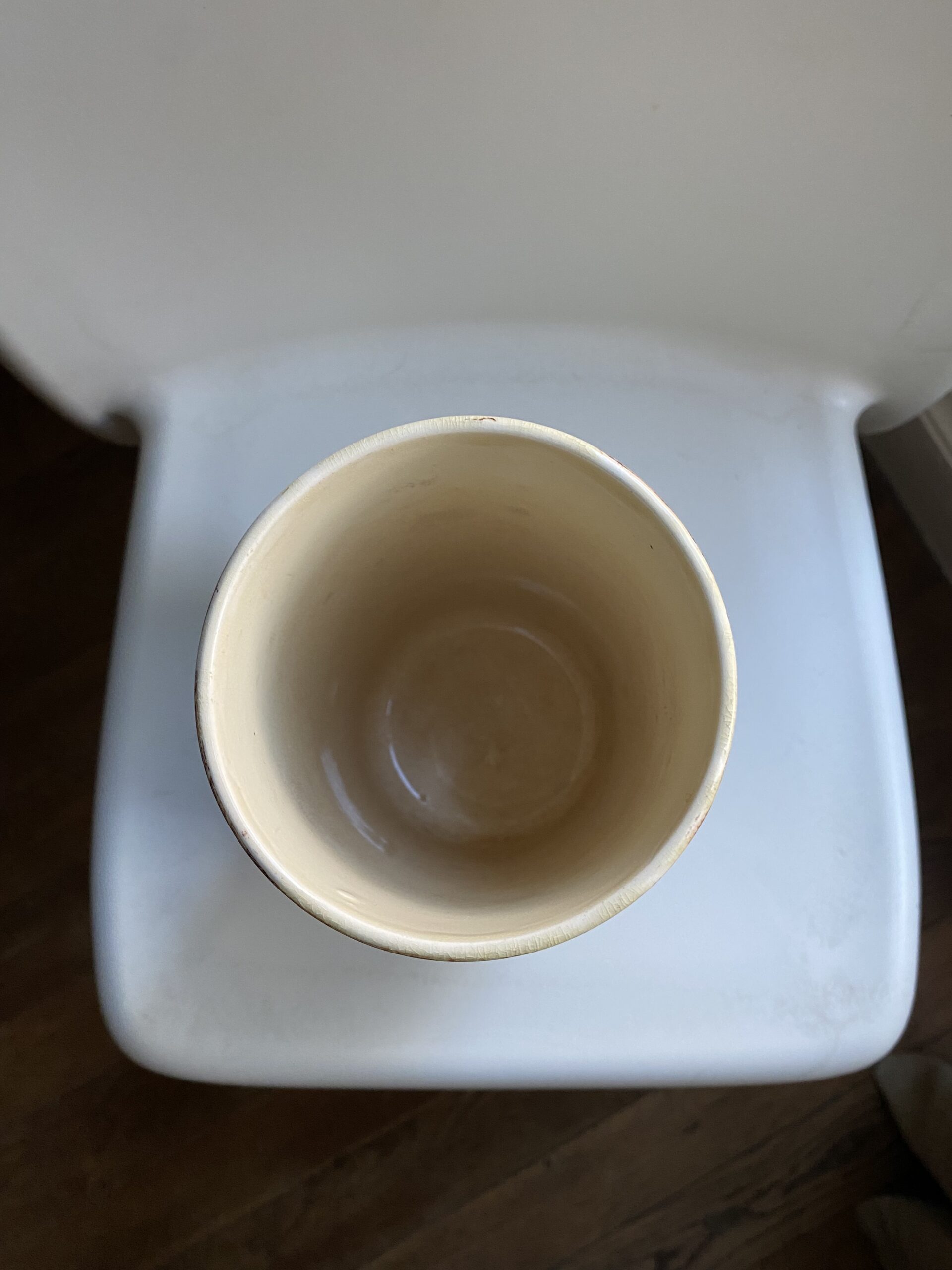 Vase aux oiseaux LUNEVILLE ancien