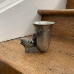 Gobelet étain cerf allemand BMF ZINN chasse