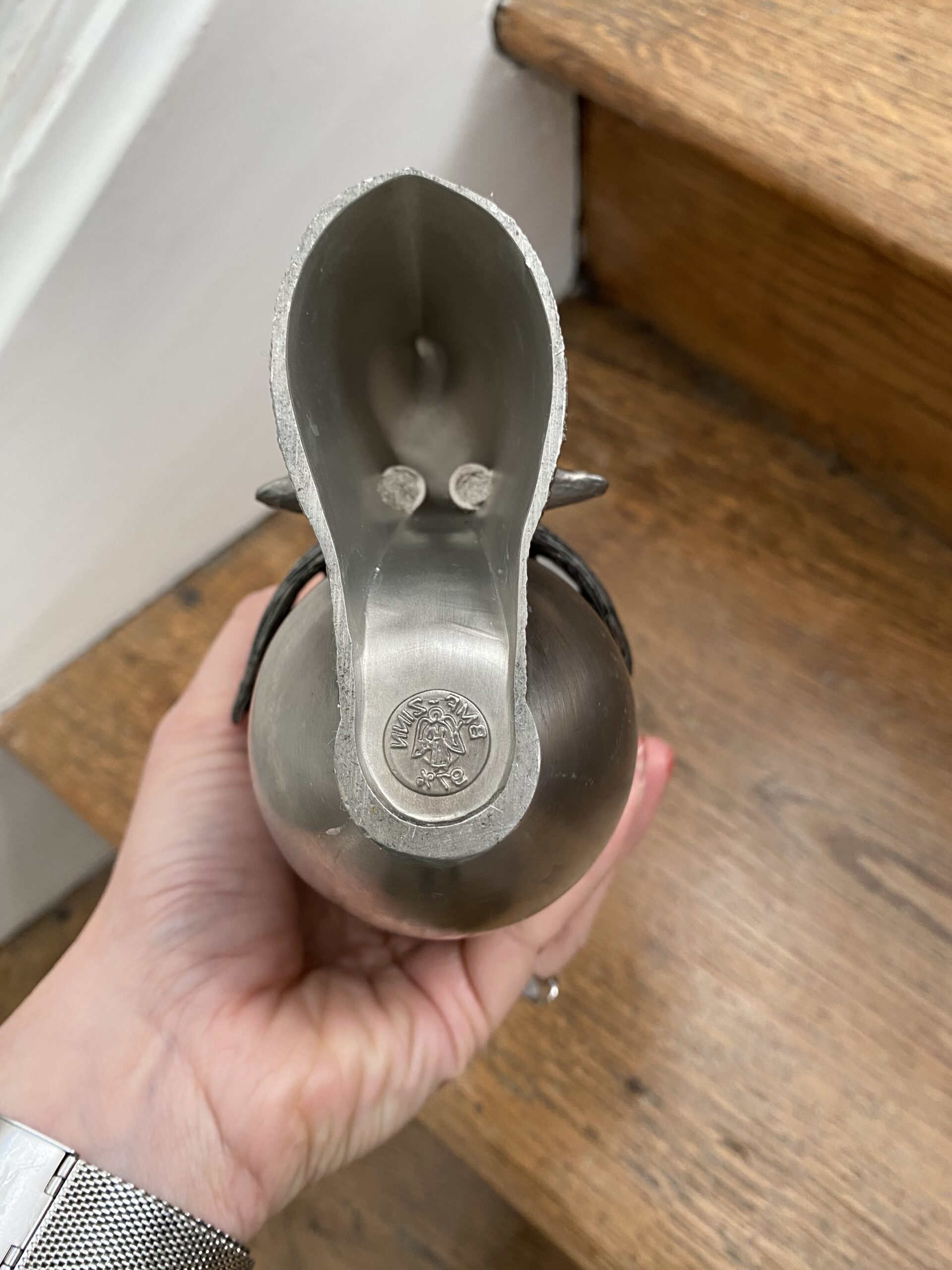 Gobelet étain cerf allemand BMF ZINN chasse