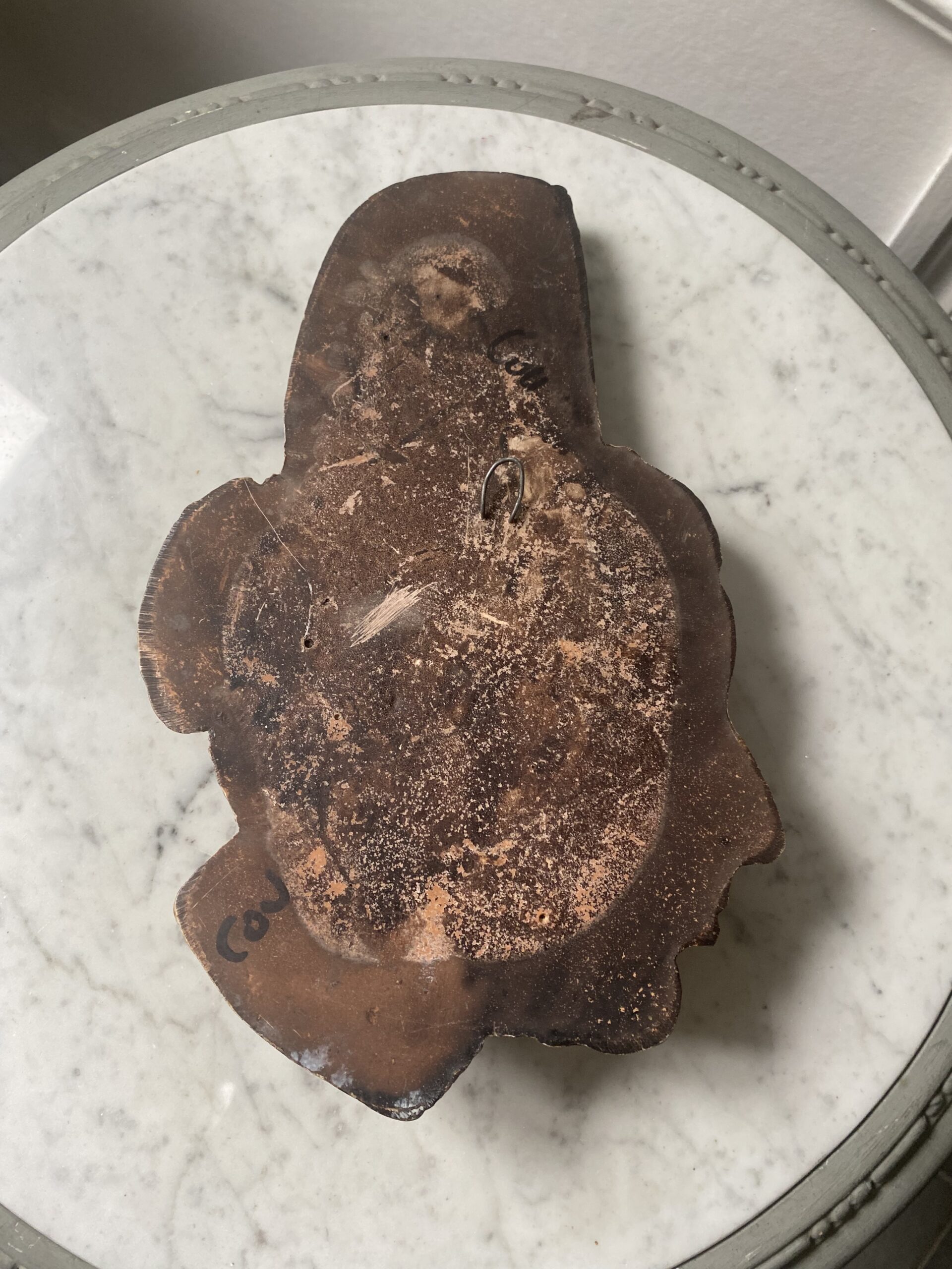 Bas relief profil bigoudène vintage