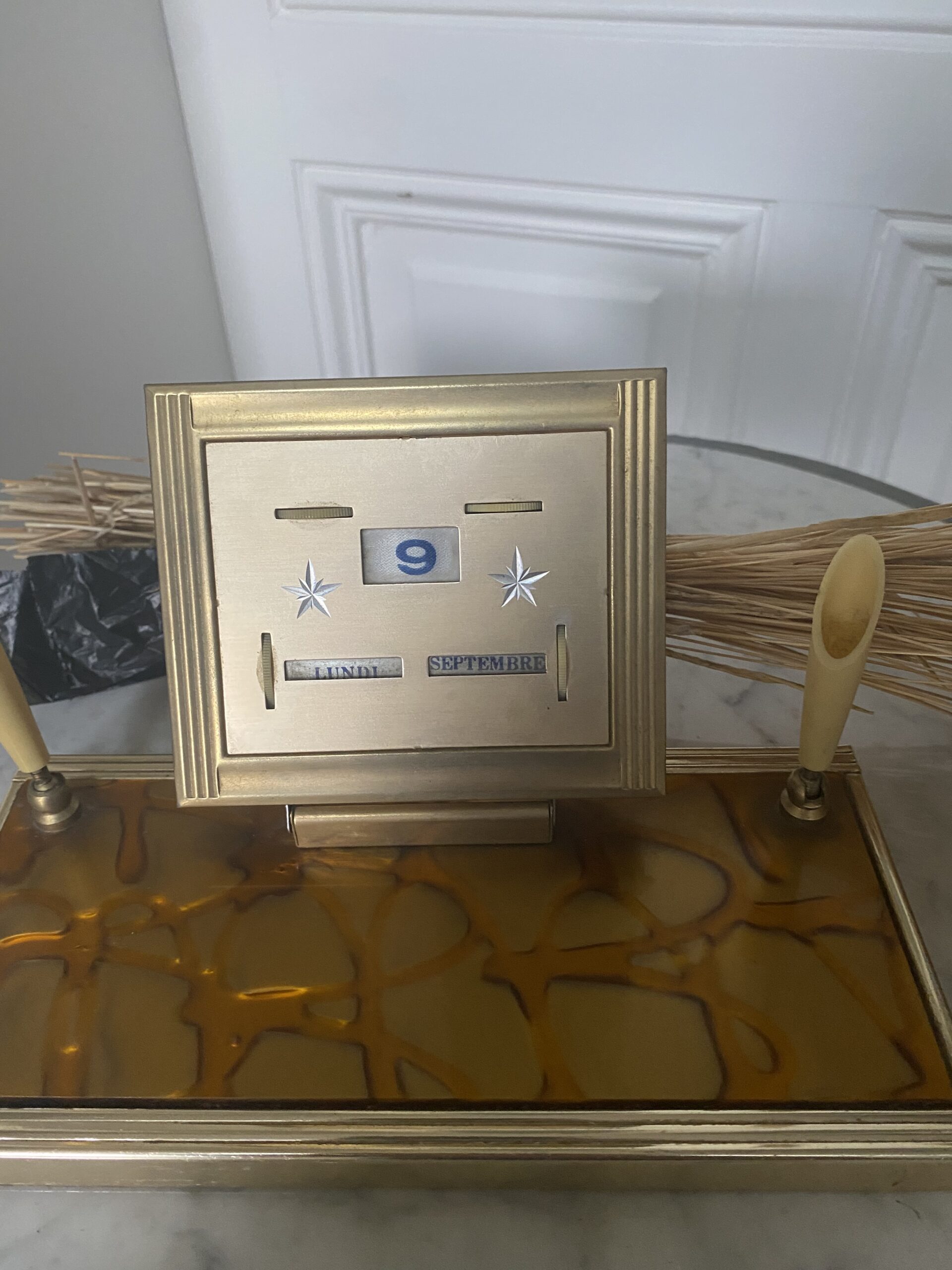 Calendrier perpétuel vintage