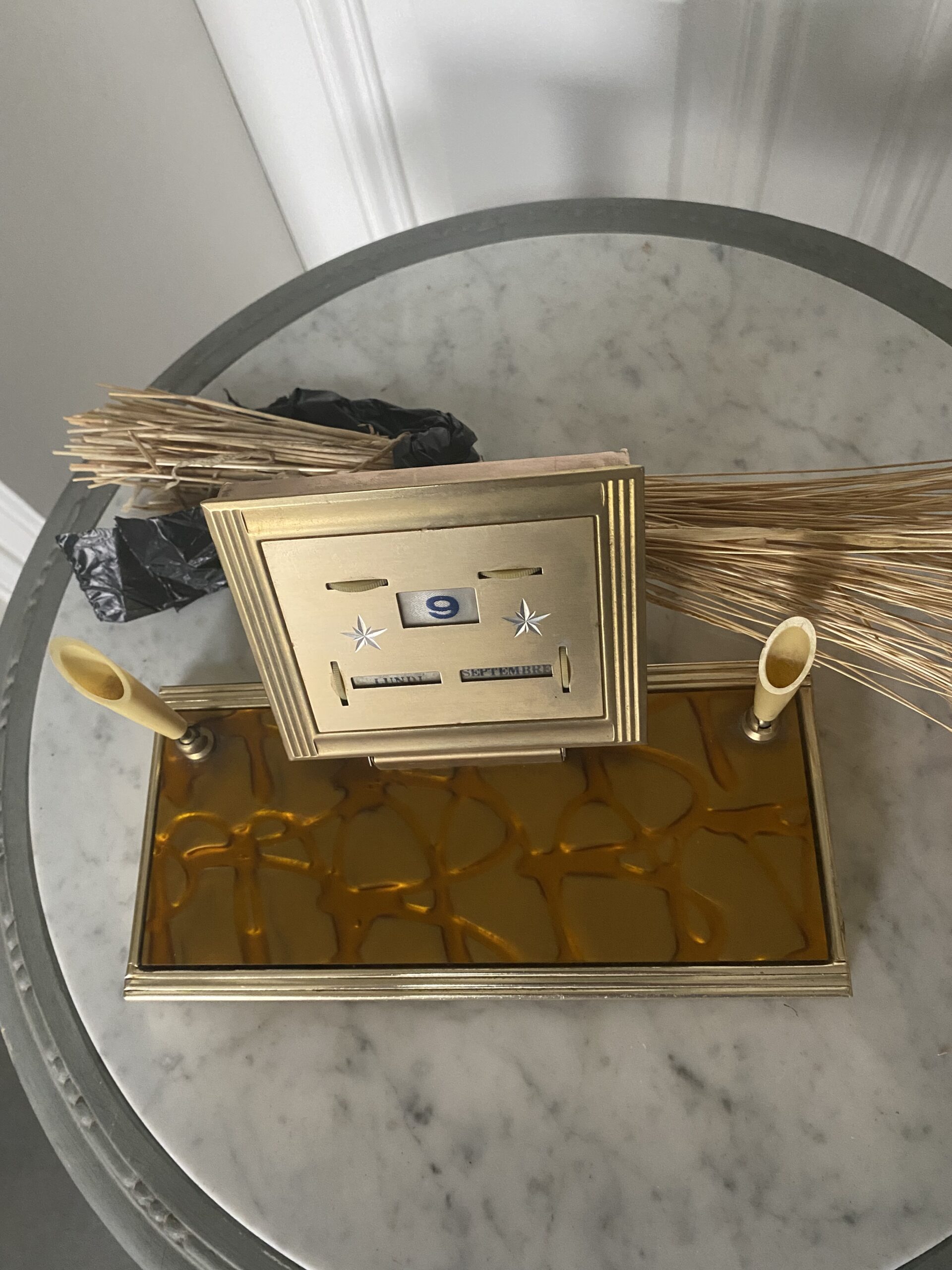 Calendrier perpétuel vintage